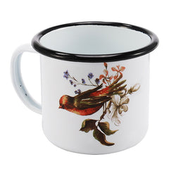 Metal Coffee Mug printed Animal Plant 350 ml
