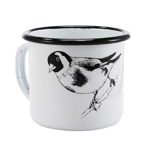 Metal Coffee Mug printed Animal Plant 350 ml