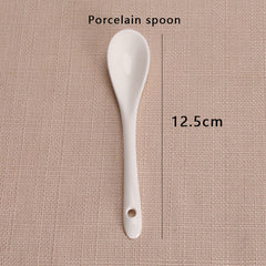 Retro Ceramic Cup wih Spoon-Cover 250-350ML